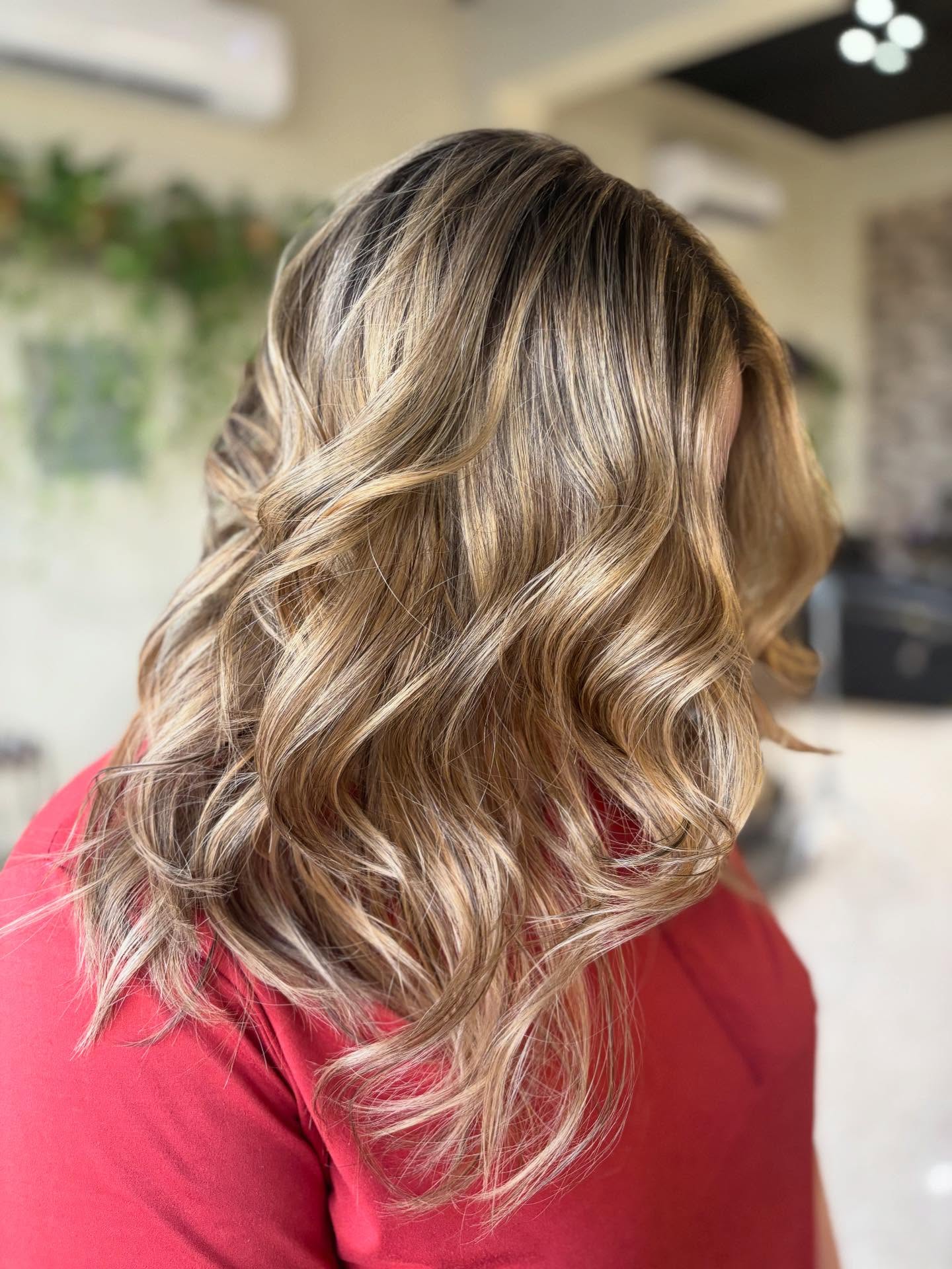 Copper salon color result